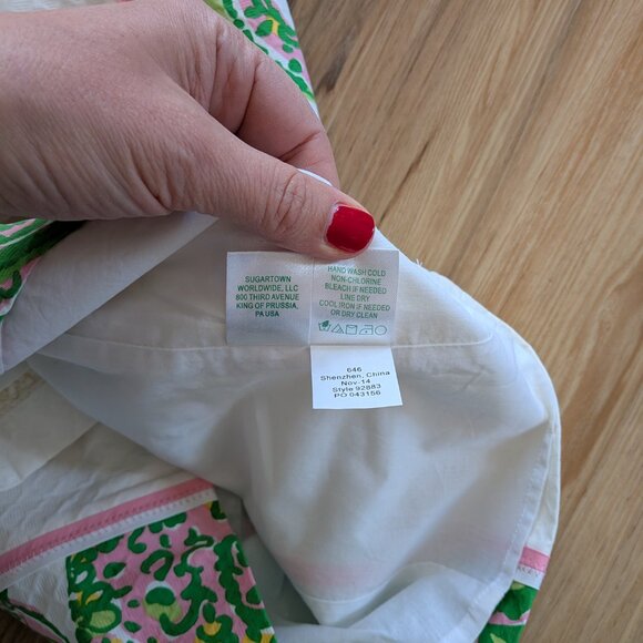 Lilly Pulitzer Angela Strapless Dress, Size 2, EUC - Picture 8 of 8